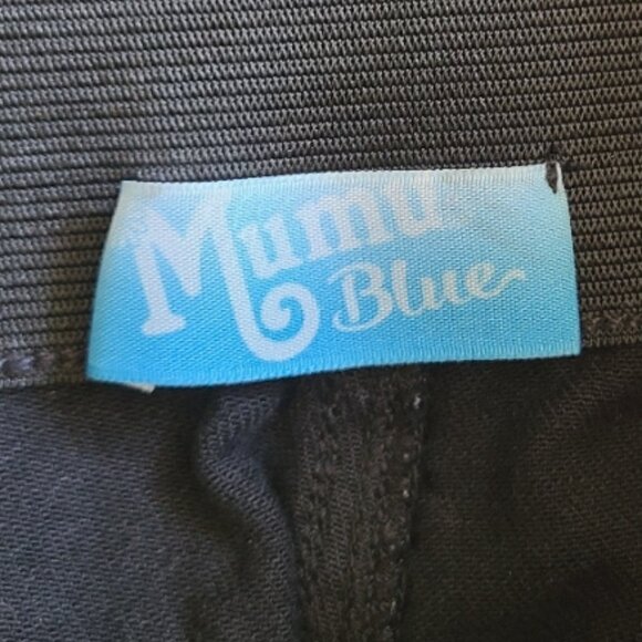 SHOW ME YOUR MUMU BLUE BECKY BELLS PULL ON FLARE JEAN JEGGING HIGH RISE XS Short - Picture 7 of 9